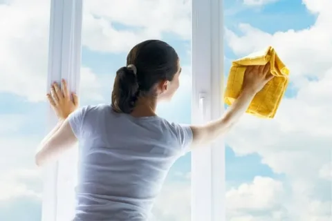 Professional window cleaning